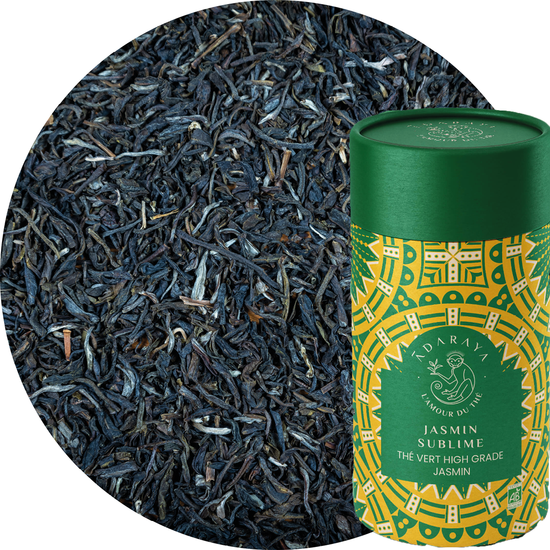 Jasmin Sublime, notre thé vert BIO emblématique de Chine
